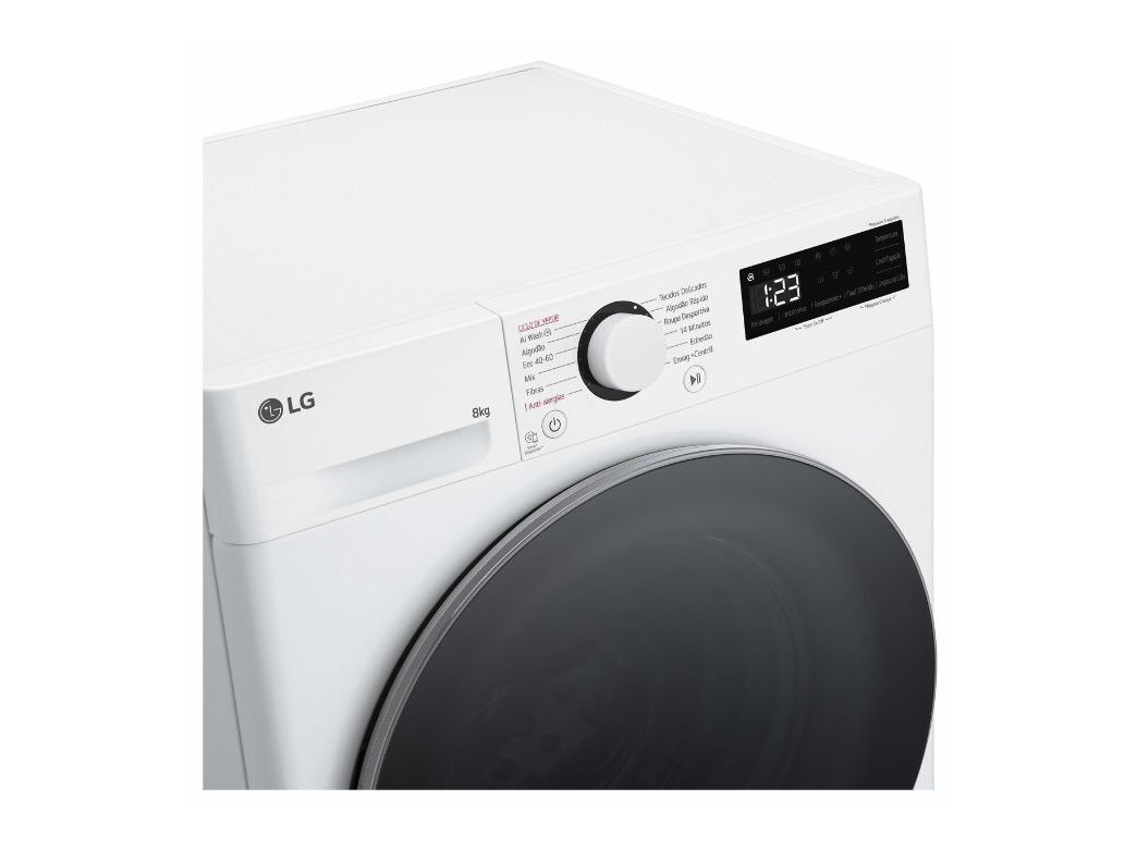M&Aacute;QUINA DE LAVAR ROUPA LG F2WR5S8S1W - BRANCO A 8KG image number 3