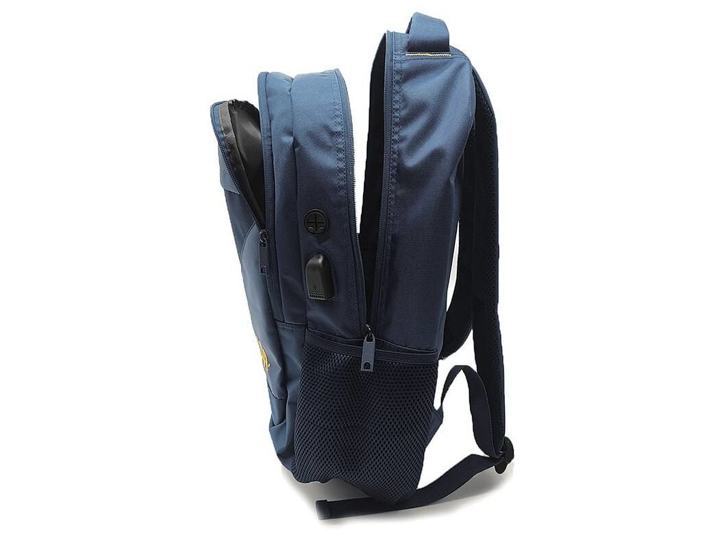MOCHILA YOUNG'S ATTITUDE AZUL ESCURO USB 47X33X19CM image number 3