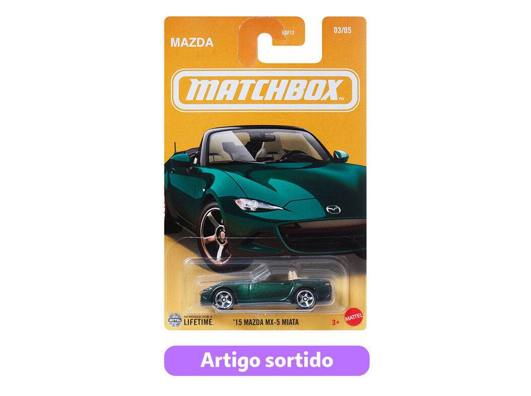 VEICULO DIE-CAST MATCHBOX TEMA EXCLUSIVO MODELOS SORTIDOS image number 1