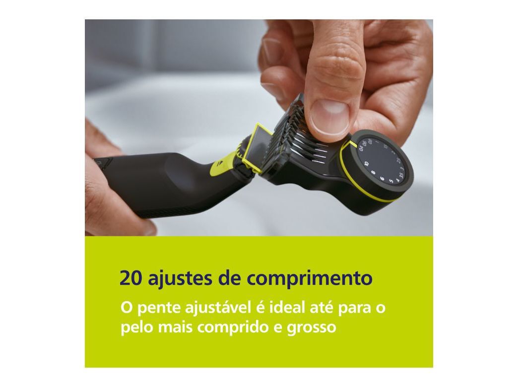 APARADOR MULTIFUN&Ccedil;&Otilde;ES PHILIPS QP6542/19 ONE BLADE PRO image number 3