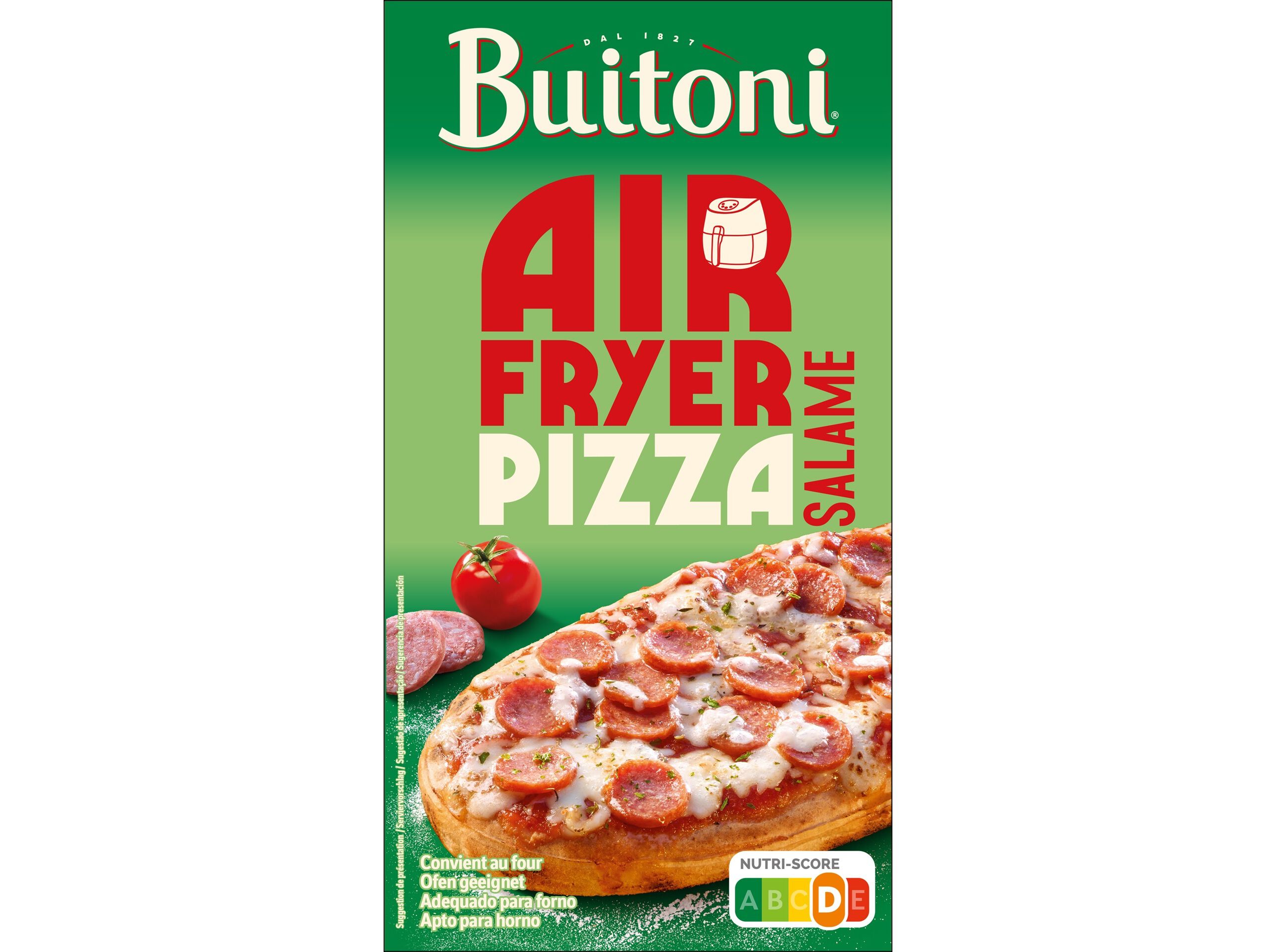 PIZZA BUITONI AIRFRYER SALAME 195G image number 0