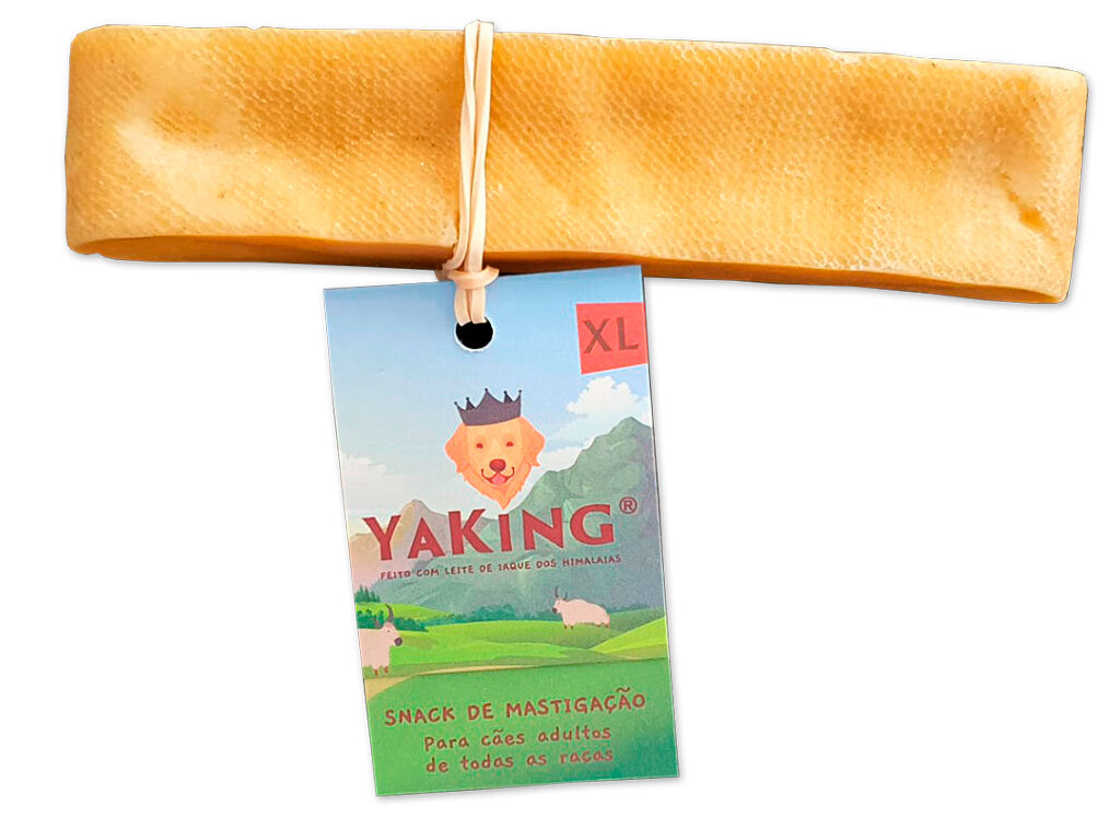 SNACK C&Atilde;O YAKING LEITE DE IAQUE/VACA XL