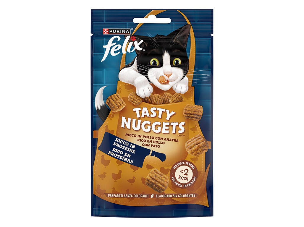SNACK PARA GATO FELIX NUGGETS FRANGO 50G image number 1