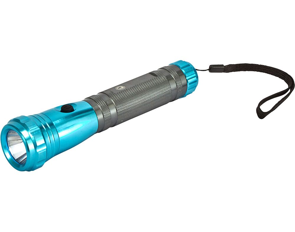 LANTERNA LED AUCHAN ALUM&Iacute;NIO 20CM