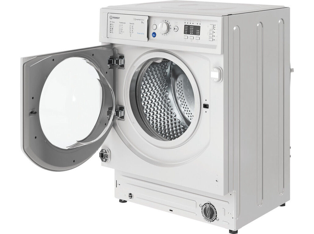 MAQUINA DE LAVAR ROUPA ENCASTRE INDESIT BI WMIL 81285EU B BRANCO 8KG 1400RPM image number 1