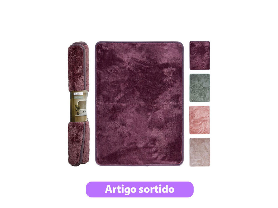 TAPETE WC BATH. SOLUT. 50X70CM CORES SORTIDAS image number 0
