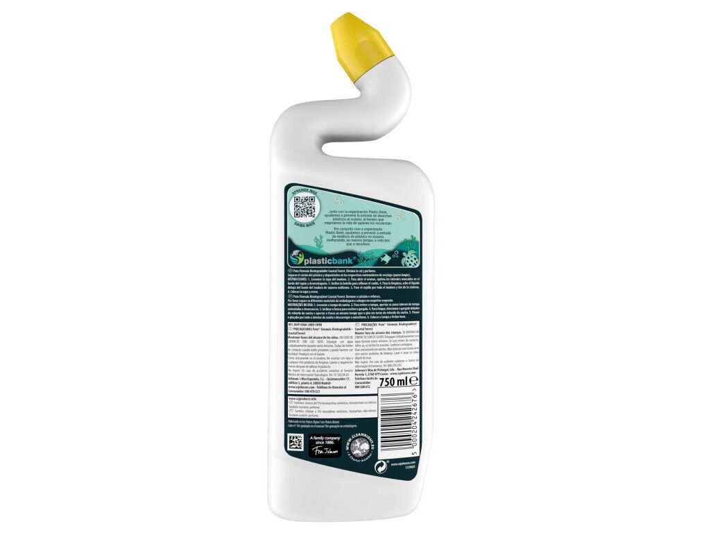 GEL SANIT&Aacute;RIO PATO BIODEGRAD&Aacute;VEL FOREST 750ML image number 1
