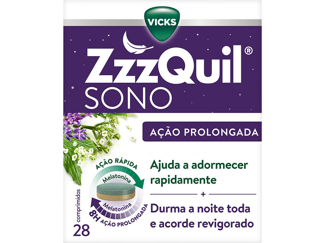 SUPLEMENTO VICKS ZZZQUIL BICAMADA A&Ccedil;&Atilde;O PROLONGADA 28 image number 0