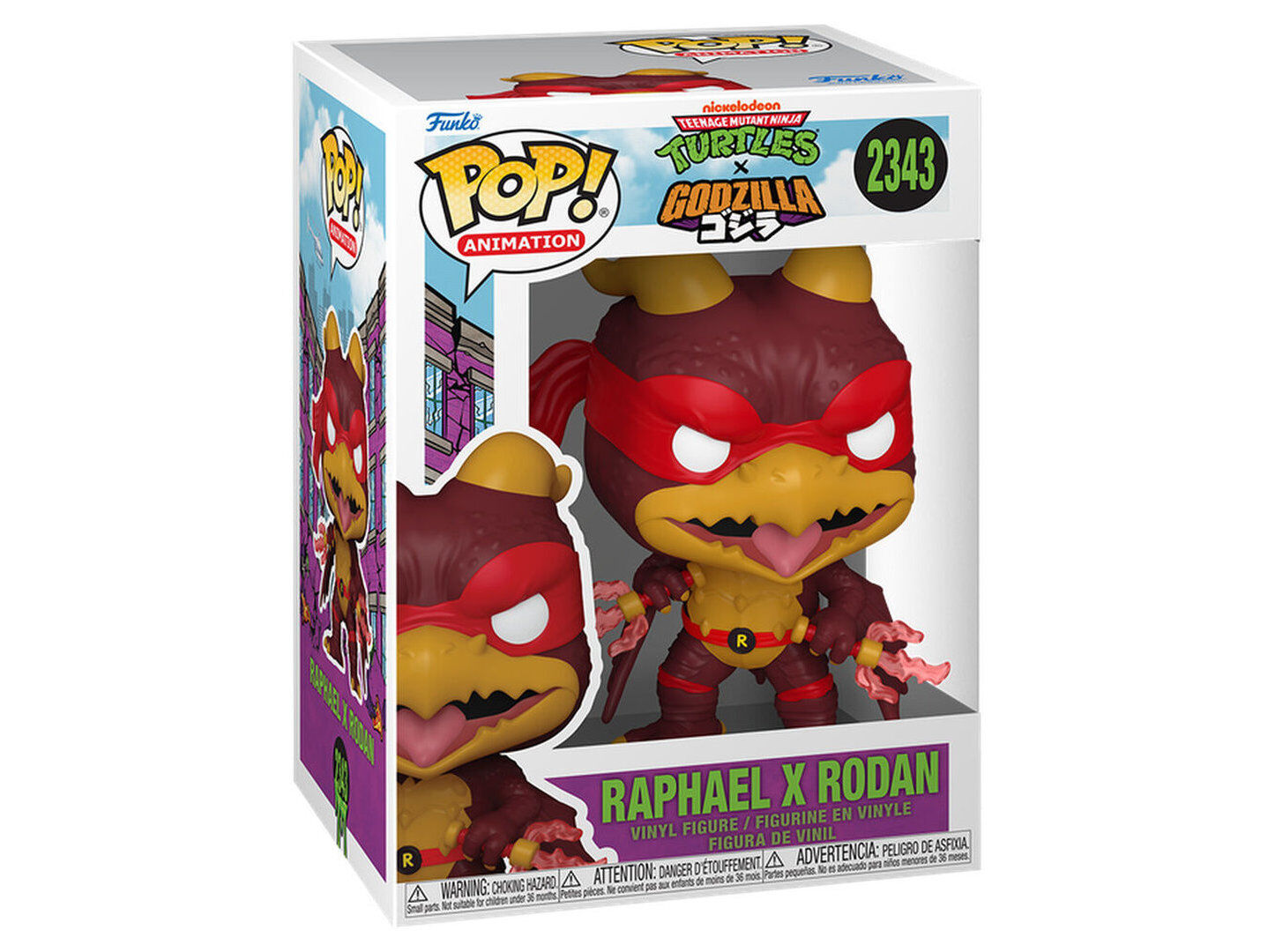 FIGURA POP! FUNKO ANIMATION: GDZTMNT- RAPHAEL X RODAN image number 0