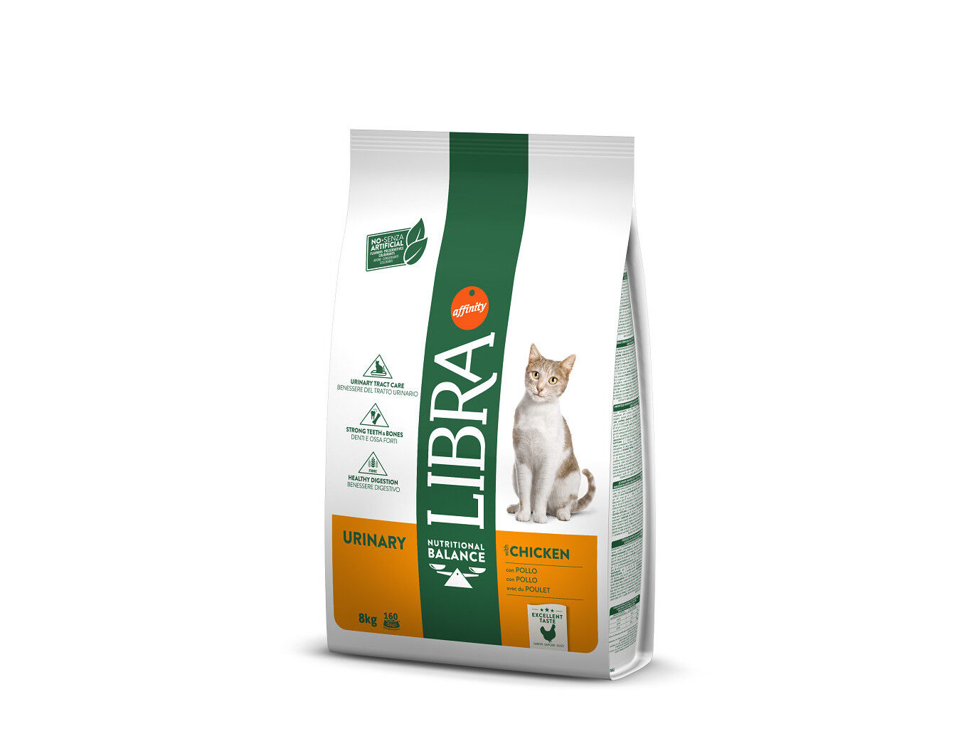 RA&Ccedil;&Atilde;O GATO LIBRA URINARY FRANGO 8KG image number 1