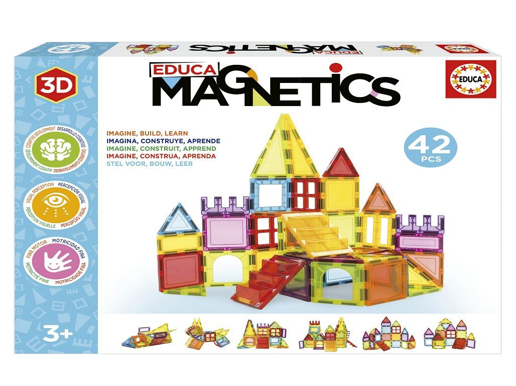 MAGNETICS 3D EDUCA 42 PE&Ccedil;AS