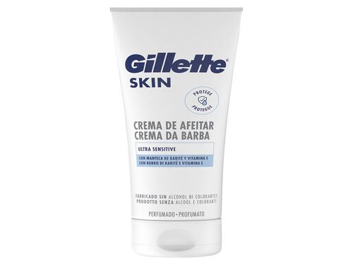 Creme de Barbear Skin Ultra Sensitive Gillette 175 ml