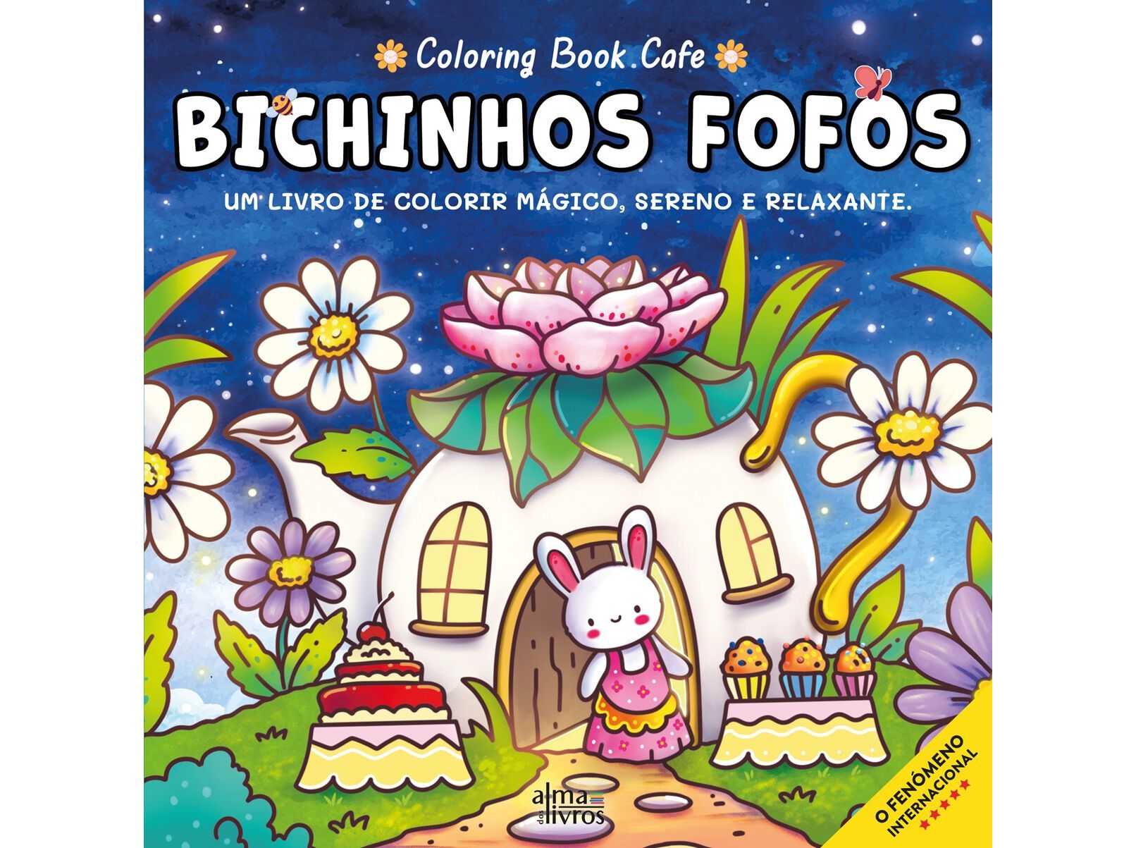 LIVRO BICHINHOS FOFOS - UM LIVRO DE COLORIR M&Aacute;GICO SERENO E RELAXANTE image number 0