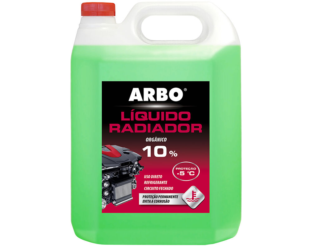L&Iacute;QUIDO RADIADOR ARBO VERDE 10% 5 L