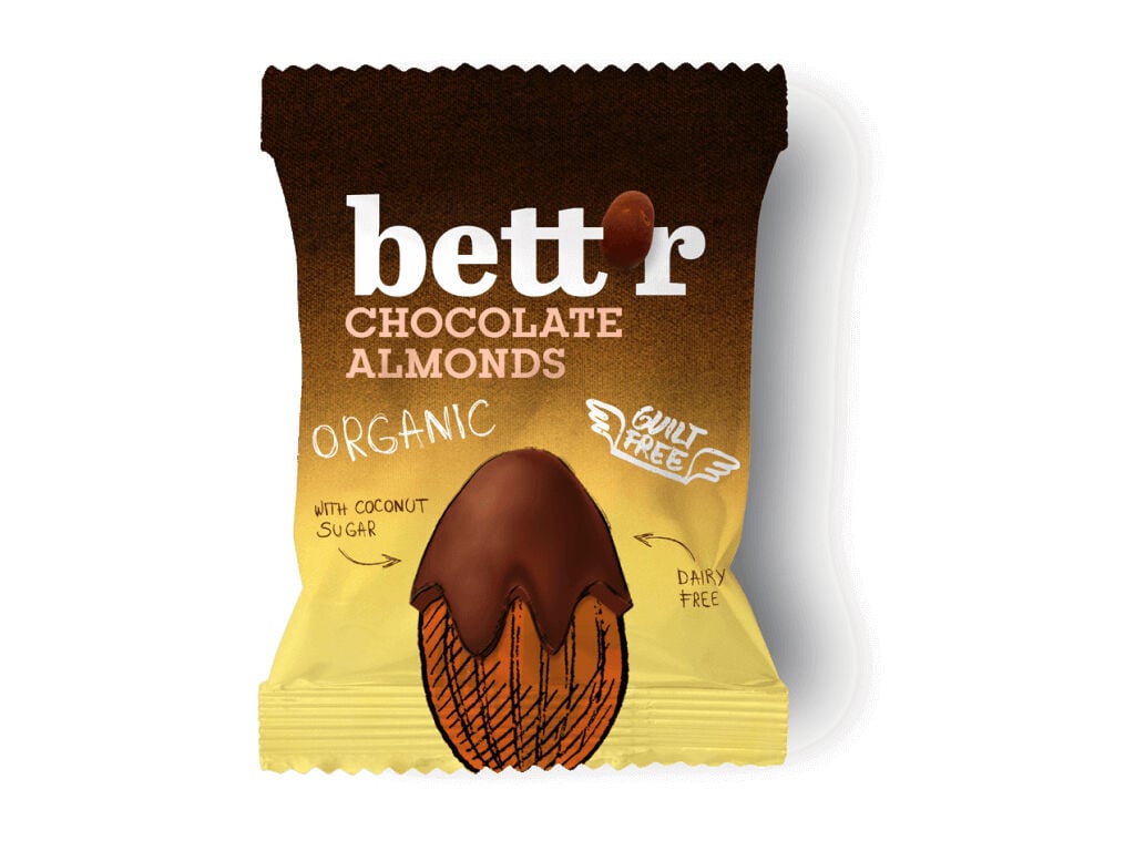 AM&Ecirc;NDOAS BETT'R COM CHOCOLATE BIO 40G image number 1