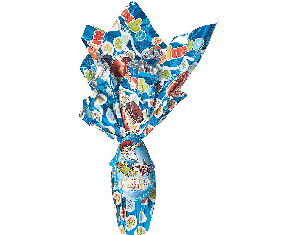 OVO CHOCO STAR CHOCOLATE LEITE COM SURPRESA 200G image number 0