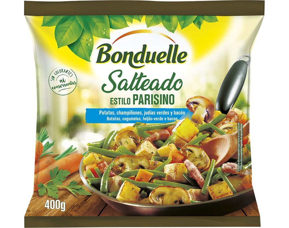 LEGUMES BONDUELLE SALTEADOS PARISIENSE 400G