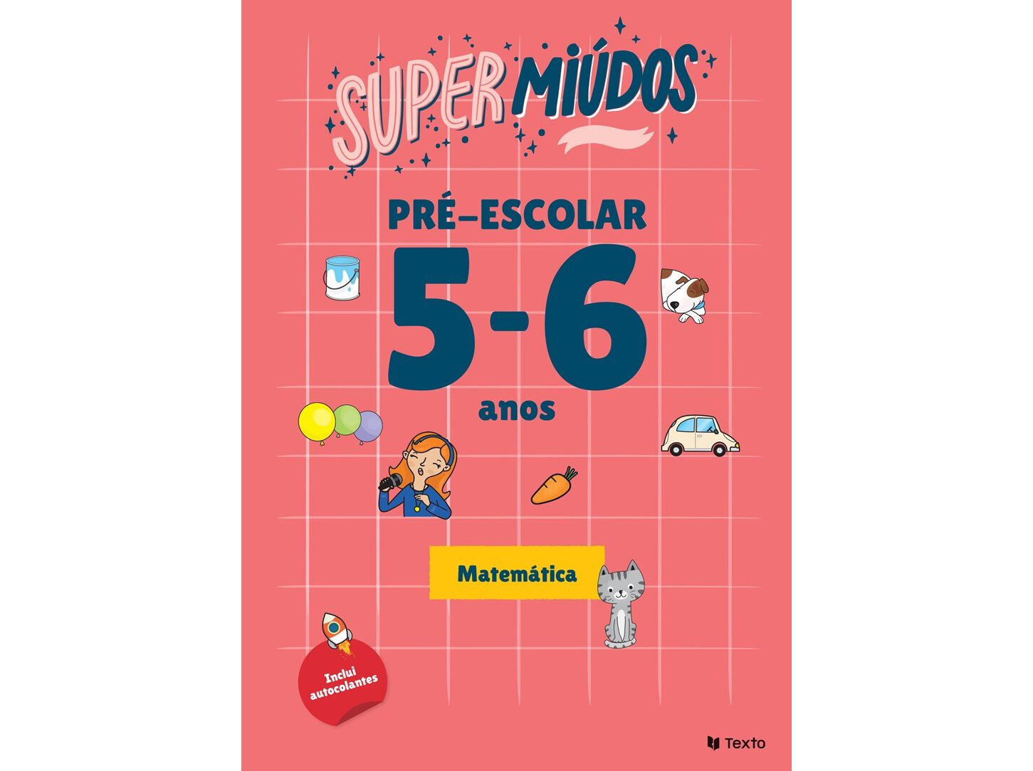 LIVRO SUPERMI&Uacute;DOS - PR&Eacute; - ESCOLAR 5/6 ANOS MATEM&Aacute;TICA image number 0