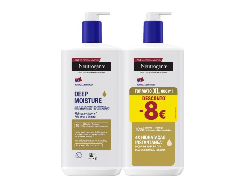 &Oacute;LEO LO&Ccedil;&Atilde;O NEUTROGENA 2*400ML image number 1