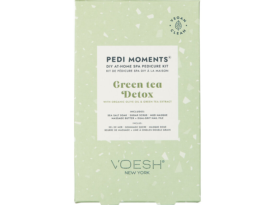 KIT PEDICURE VOESH NY PEDI MOMENTS GREEN TEA +LIMA image number 0