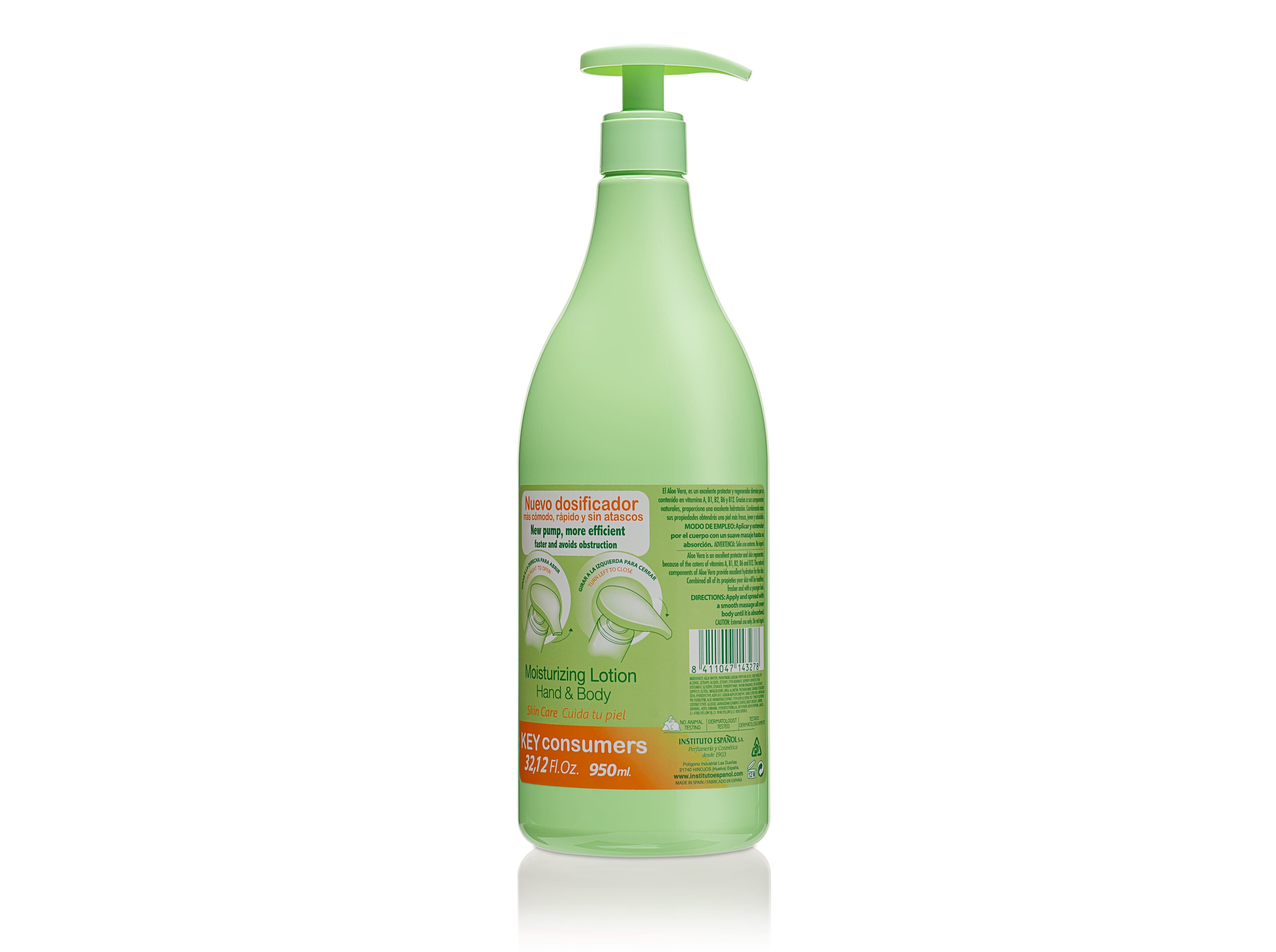 LO&Ccedil;&Atilde;O CORPORAL INSTITUTO ESPA&Ntilde;OL ALOE VERA 950ML image number 1
