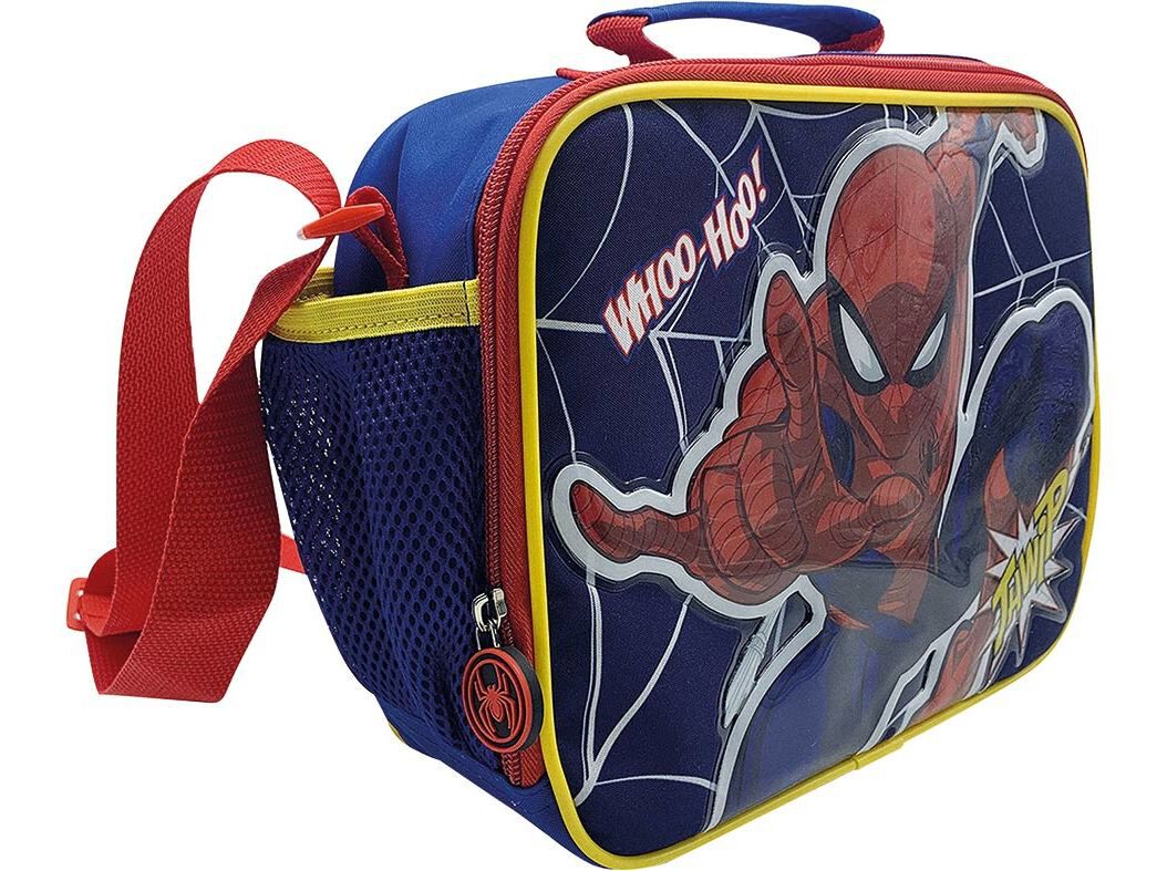 LANCHEIRA SPIDERMAN 20CM X25CM X 9CM