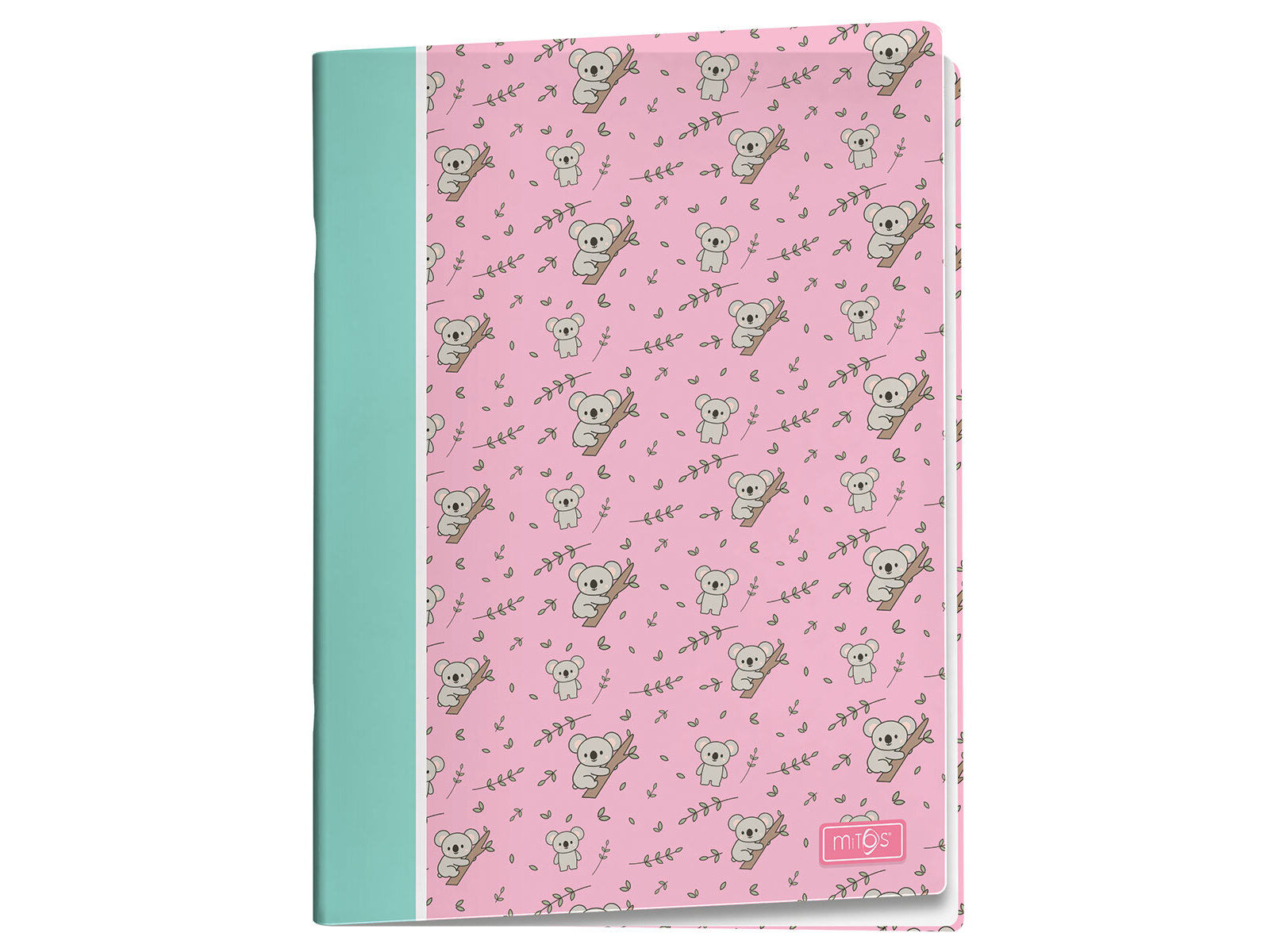 CADERNO A4 MITOS KOALA PAUTADO CAPA PP 48 FOLHAS 80G AGRAFADO image number 1