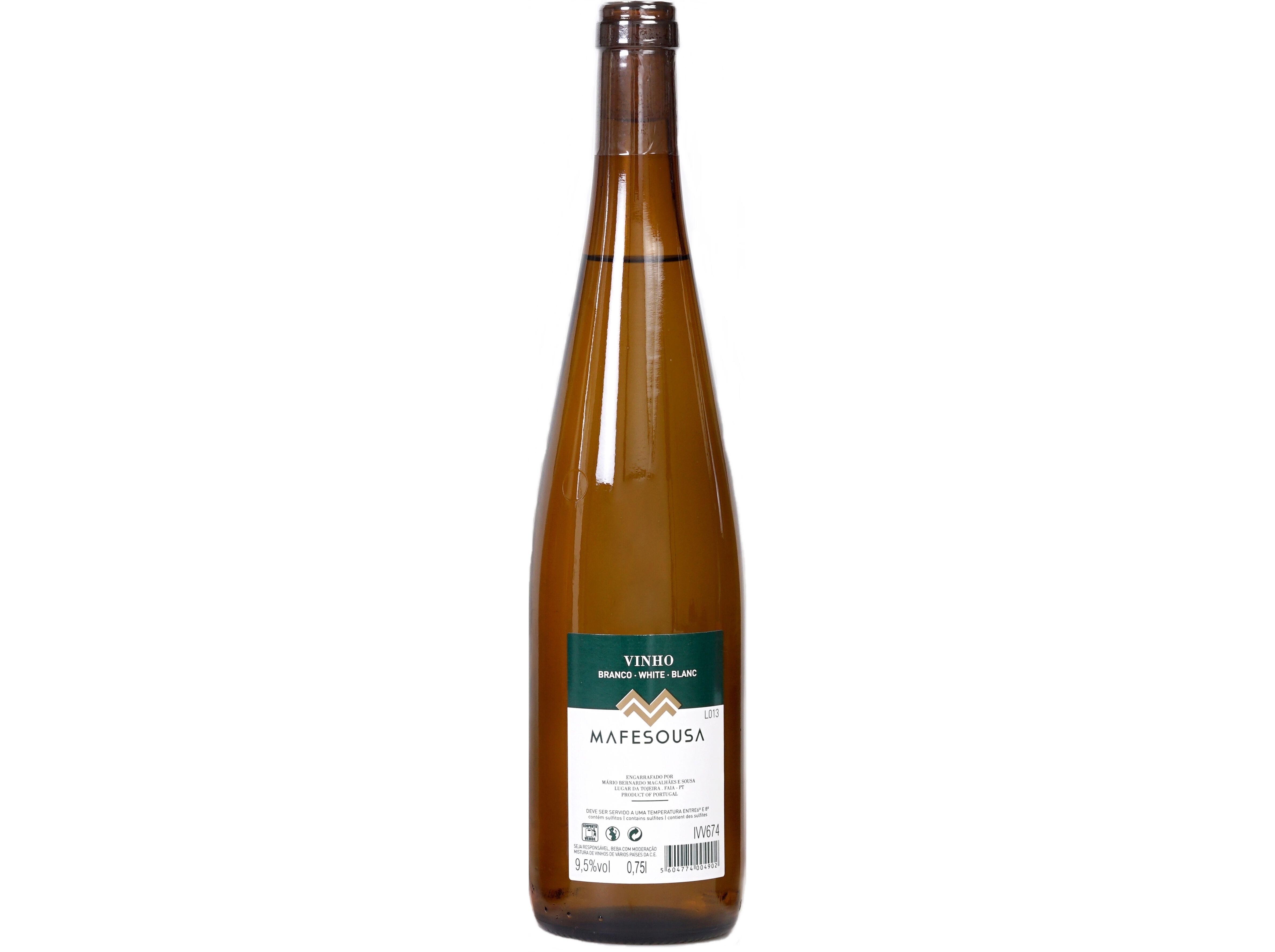 VINHO BRANCO FRUTADO MAFESOUSA 0.75L