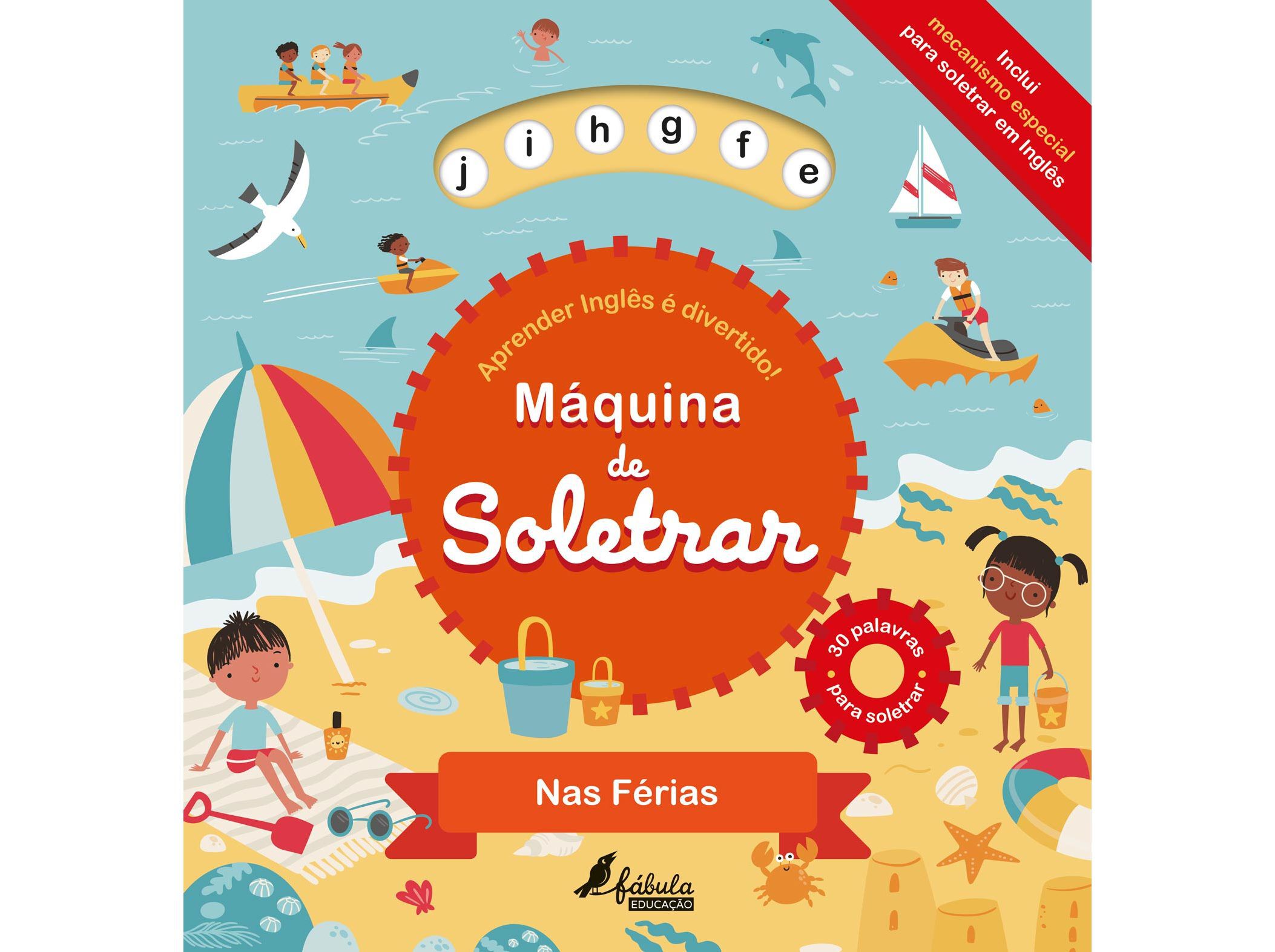 LIVRO M&Aacute;QUINA DE SOLETRAR: NAS F&Eacute;RIAS image number 0