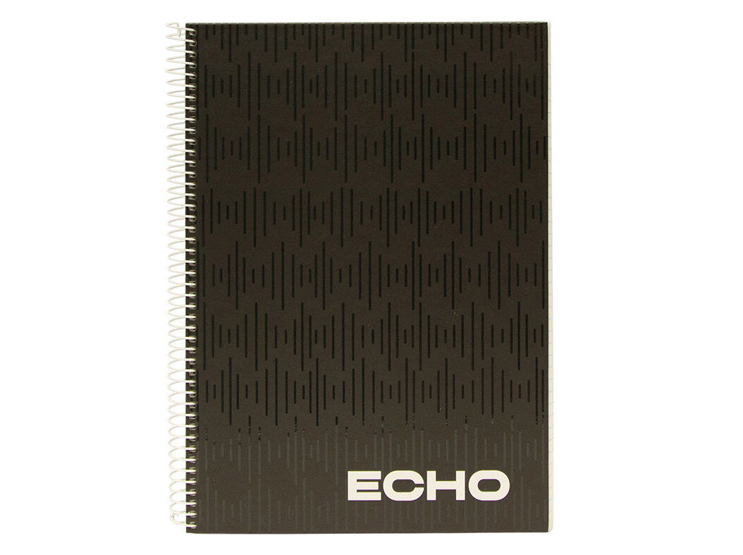 CADERNO ESPIRAL A5 PAUTADO ANCOR PRETO 13X17.1X22CM