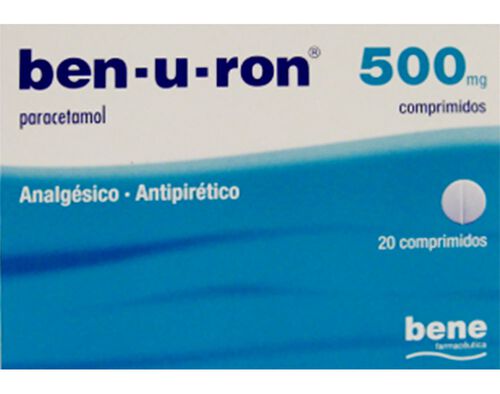 COMPRIMIDOS BEN-U-RON 500MG 20UN image number 0