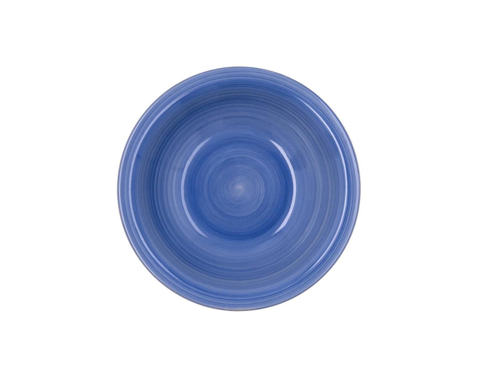 PRATO DE SOPA QUID CRETA AZUL 21.5 CM