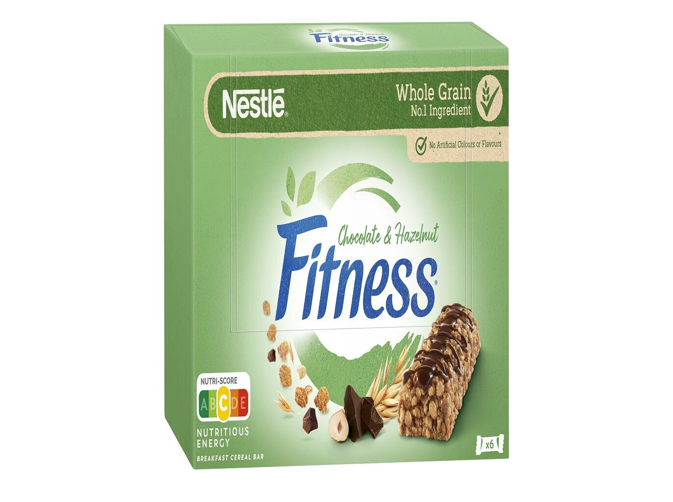 BARRAS NESTL&Eacute; CHOCOLATE AVEL&Atilde; FITNESS CEREAIS DELICE 135G 6UN image number 0