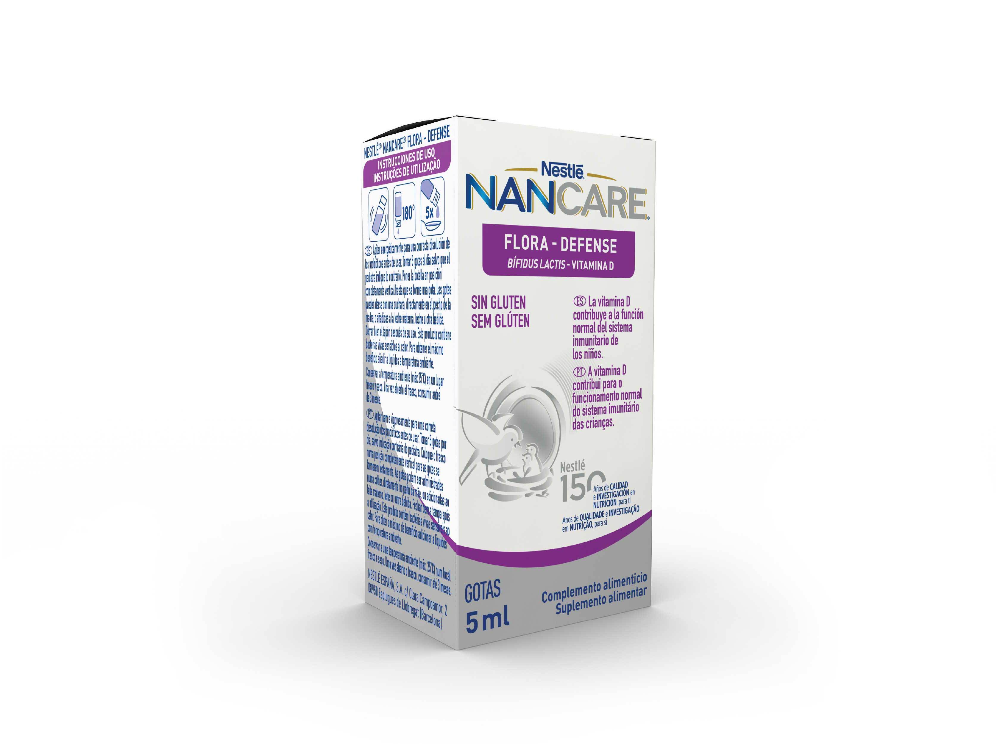 SUPLEMENTO NANCARE FLORA DEFENSE 5ML image number 0