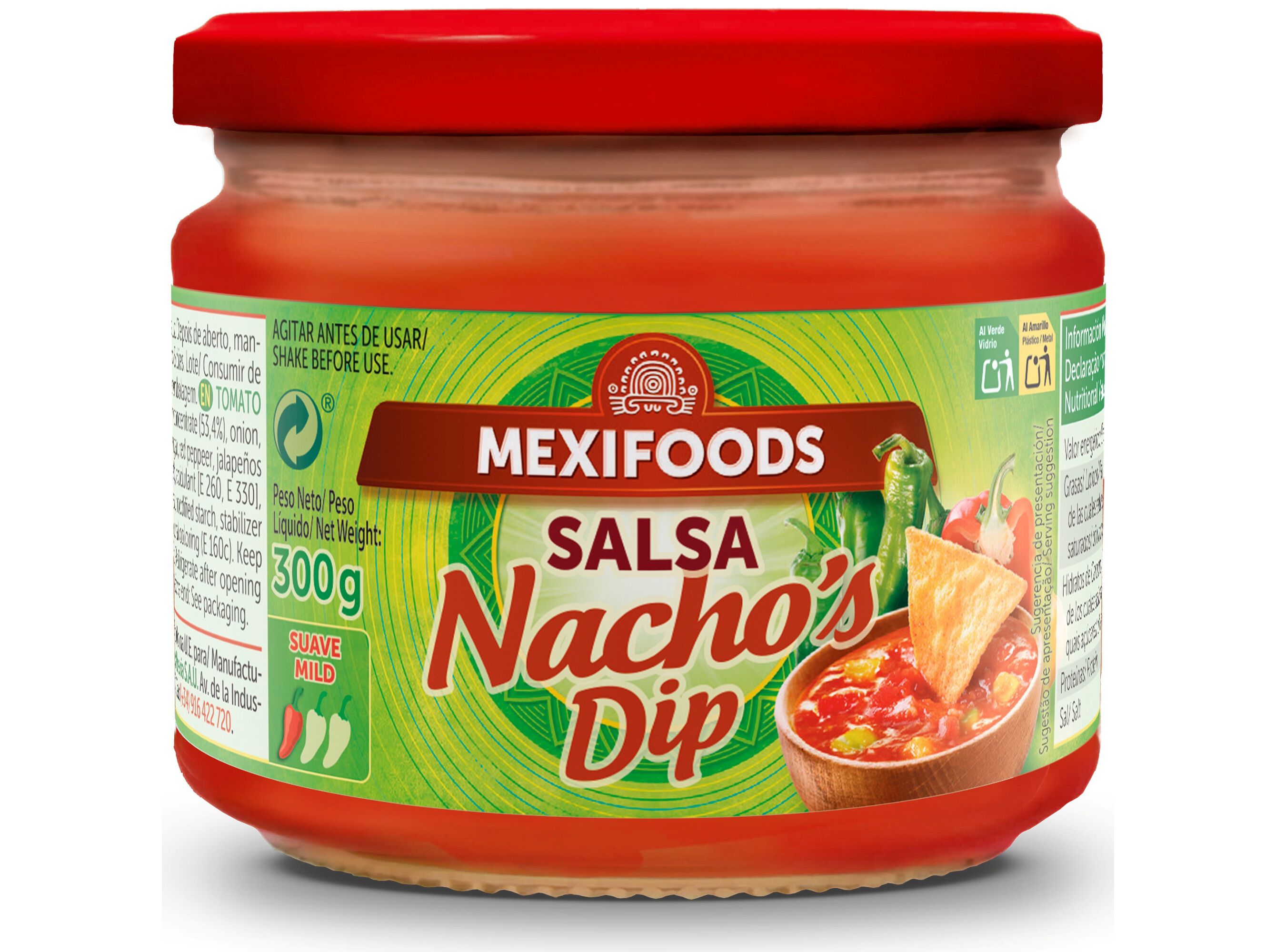 MOLHO DIP MEXIFOODS NACHOS 315G