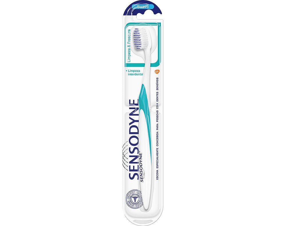 Escova de Dentes Limpeza E Frescura Suave Sensodyne 1un