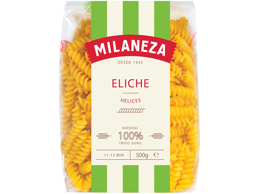 MASSAS MILANEZA HELICES 500G