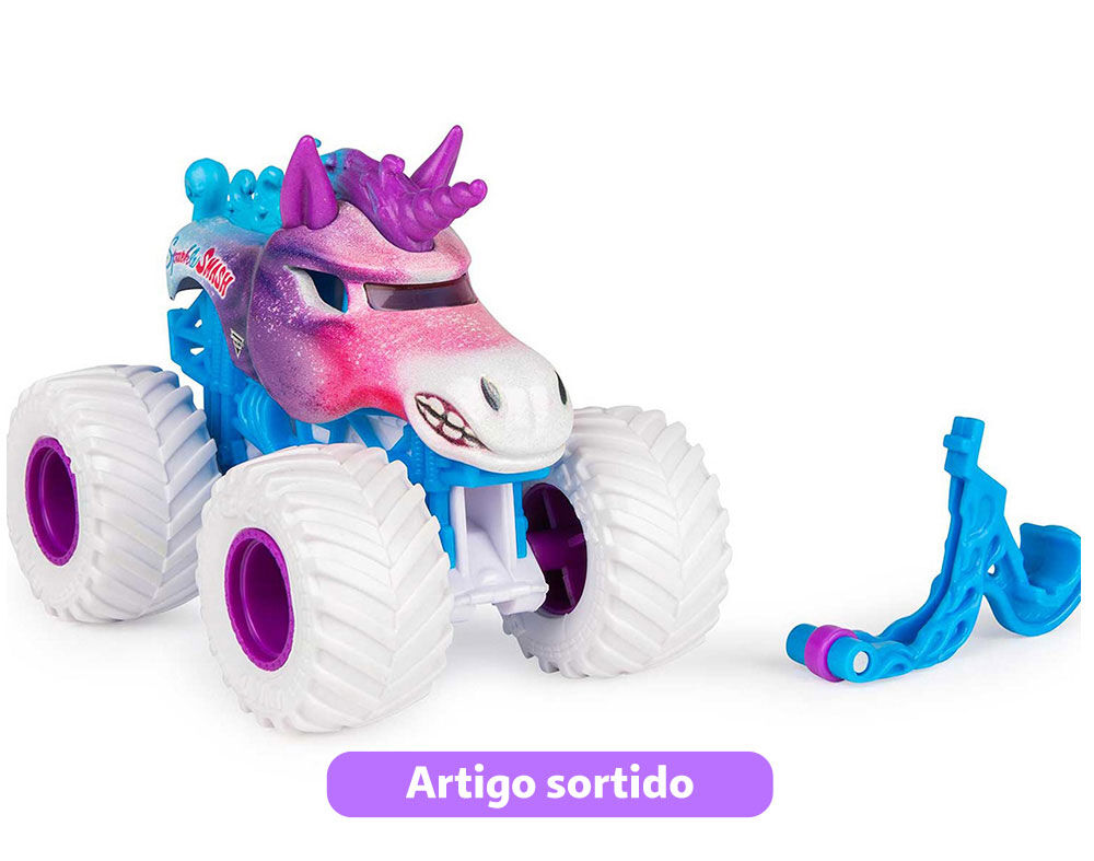 VE&Iacute;CULOS 1:64 MONSTER JAM MODELOS SORTIDOS image number 1