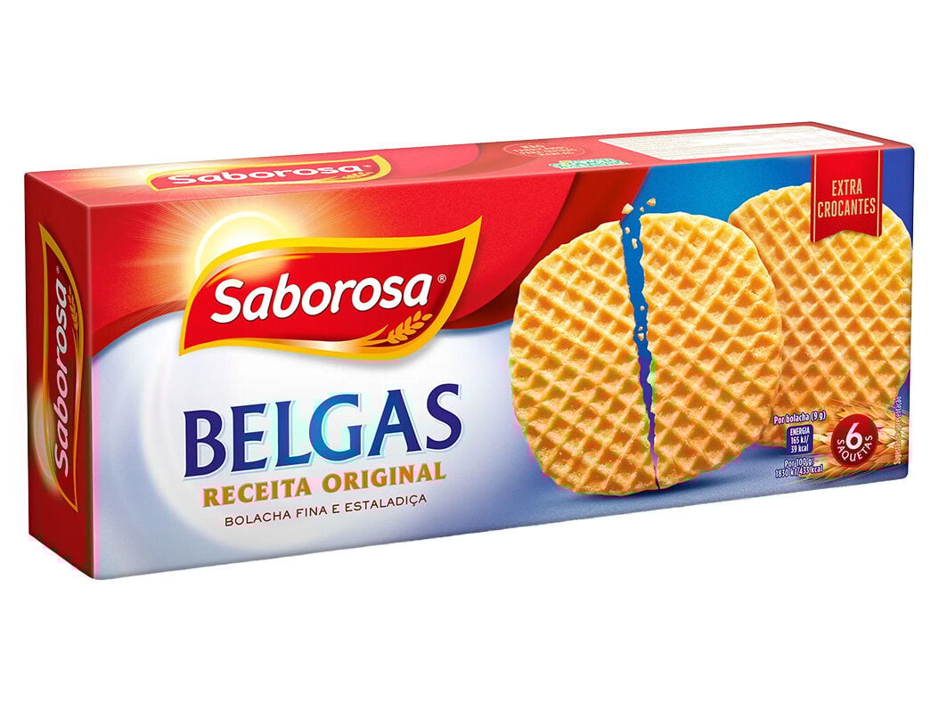 BOLACHA SABOROSA BELGA DE MANTEIGA 220G