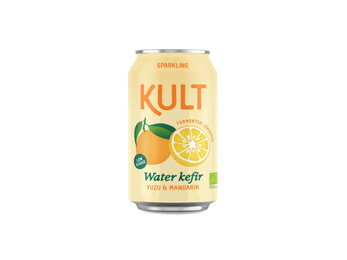 WATER KEFIR KULT YUZU TANGERINA 330ML image number 0