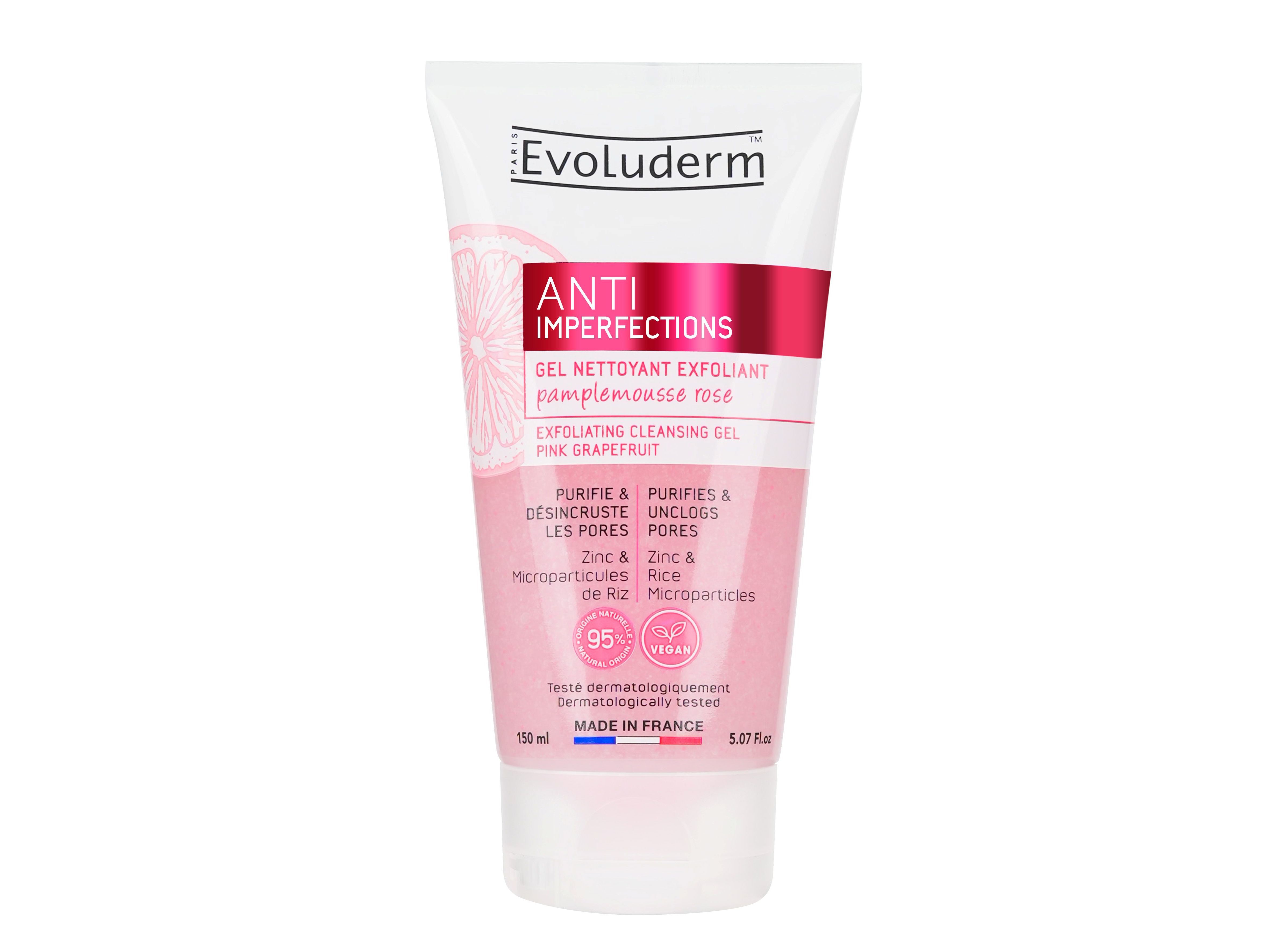 ESFOLIANTE EVOLUDERM LIMPEZA ROSTO 150 ML image number 0