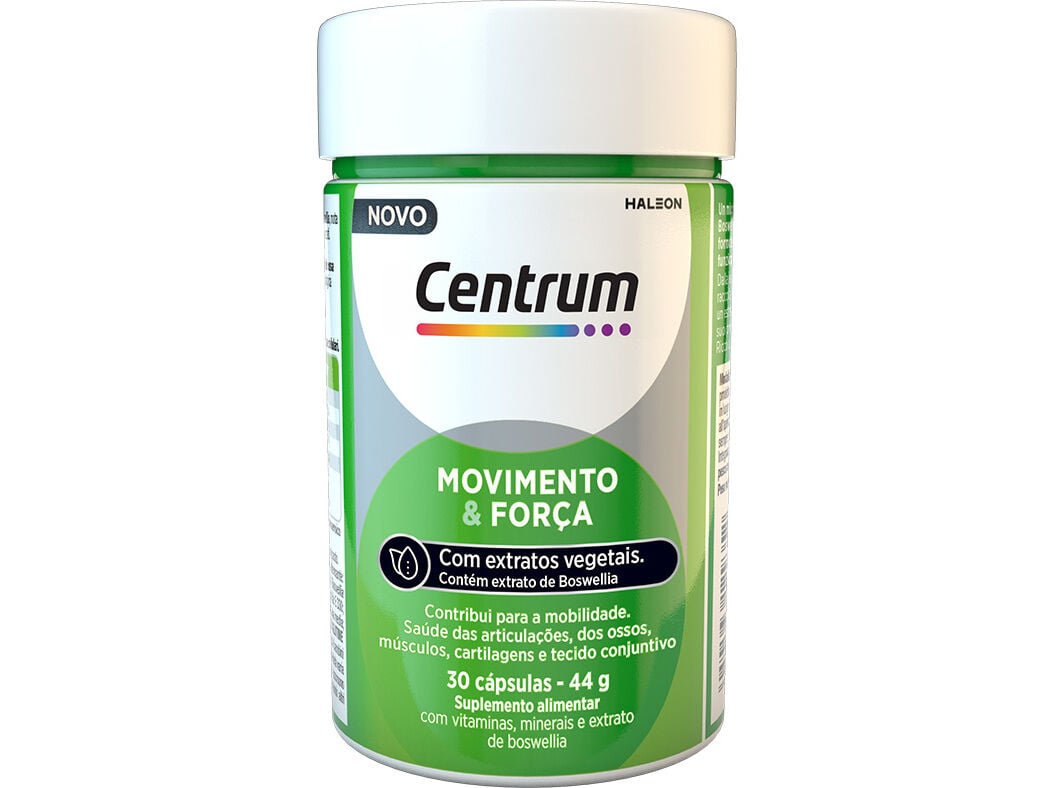 SUPLEMENTO CENTRUM MOVIMENTO E FORCA 30CAPS image number 0