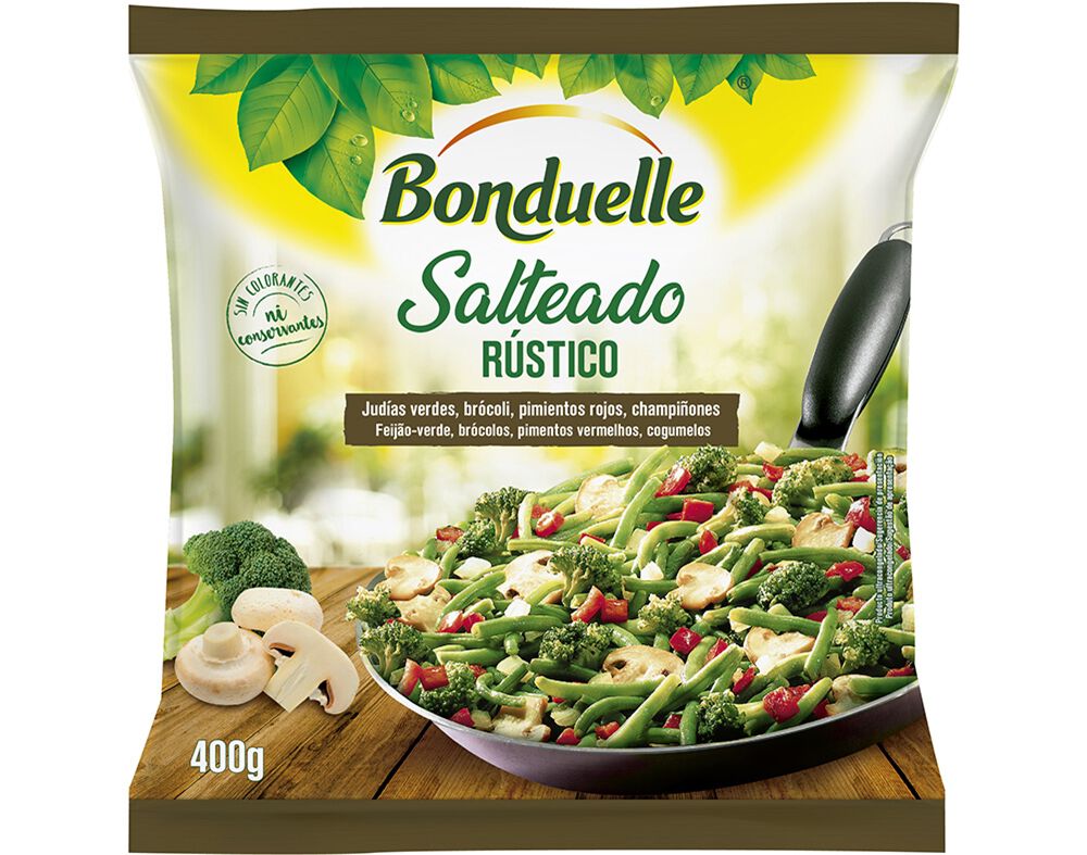 SALTEADO BONDUELLE DE LEGUMES R&Uacute;STICO 400G