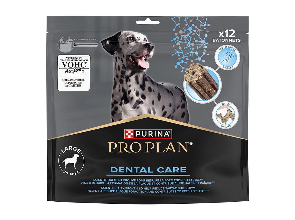 SNACK PARA C&Atilde;O HIGIENE ORAL PRO PLAN C&Atilde;O GRANDE 426G image number 1