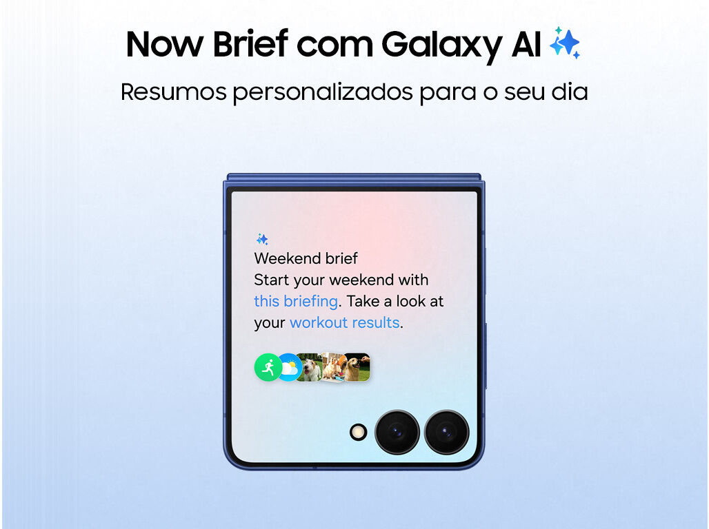 SMARTPHONE SAMSUNG GALAXY Z FLIP 7 512GB AZUL ESCURO image number 3