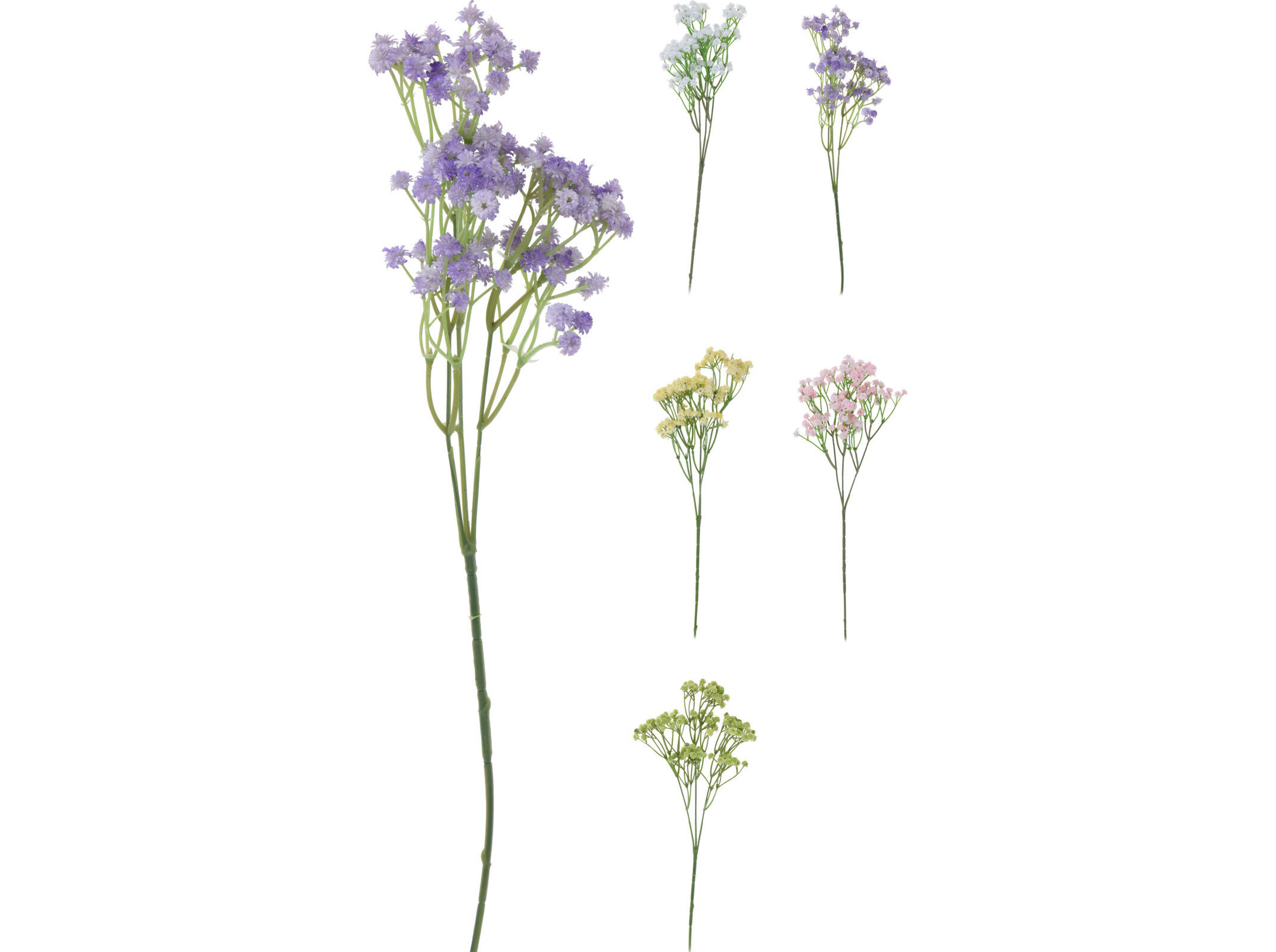 FLOR ARTIFICIAL 61CM CORES SORTIDAS image number 1