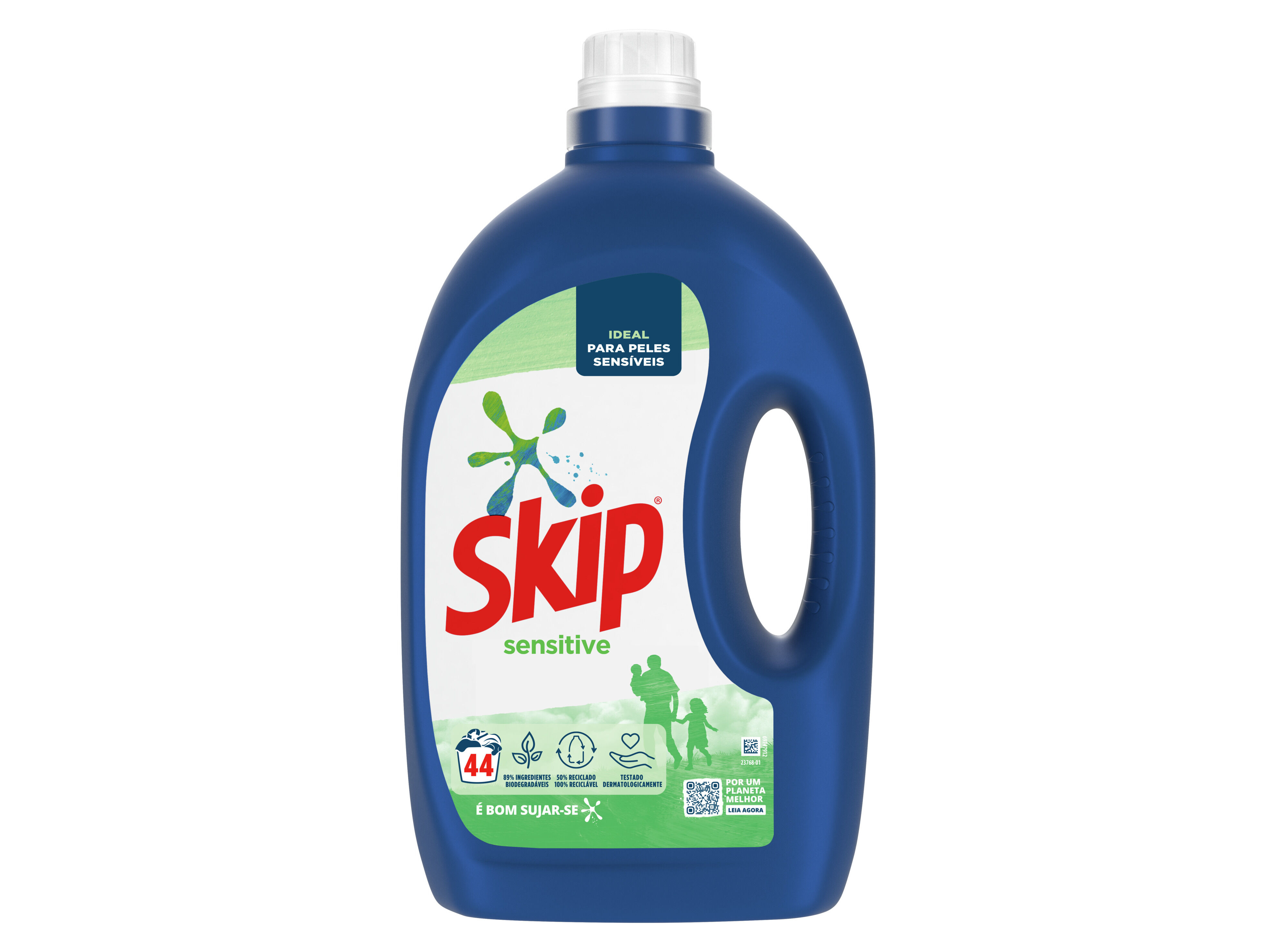 DETERGENTE ROUPA M&Aacute;QUINA LIQU&Iacute;DO SKIP SENSITIVE 44D image number 0