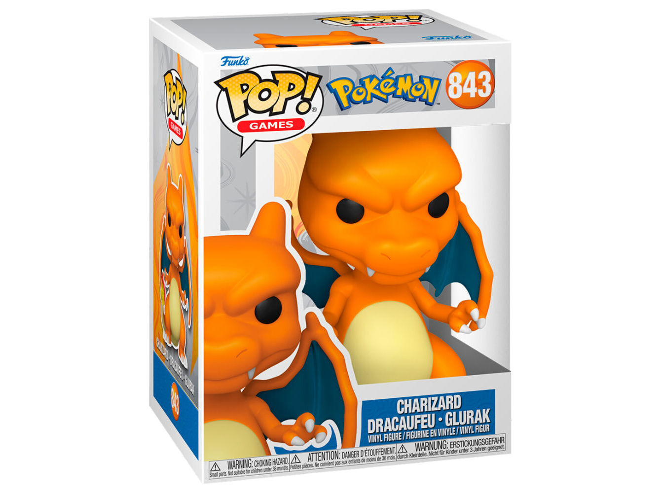 FIGURA FUNKO POP! GAMES: POK&Eacute;MON - CHARIZARD image number 0