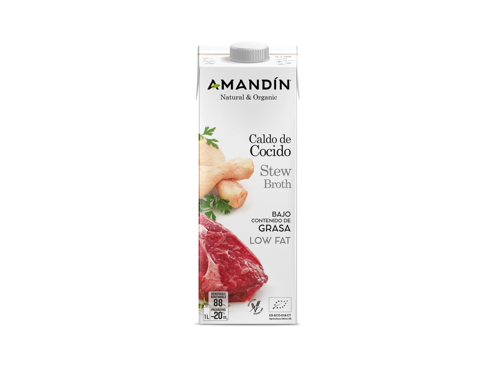 CALDO DE COZIDO AMAND&Iacute;N BIO 1L