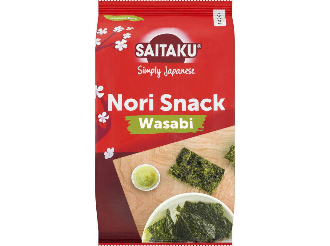 SNACK SAITAKU NORI WASABI 10G